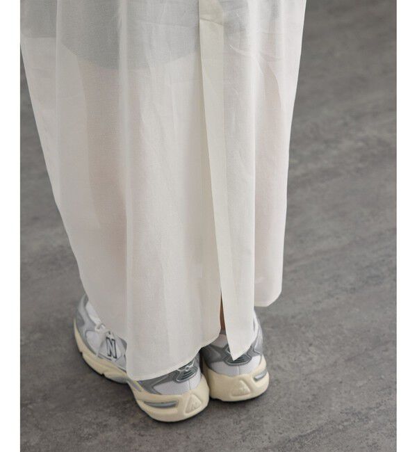 SALON adam et rope'「コットンボイルシアーキャミワンピース」|ワンピース|