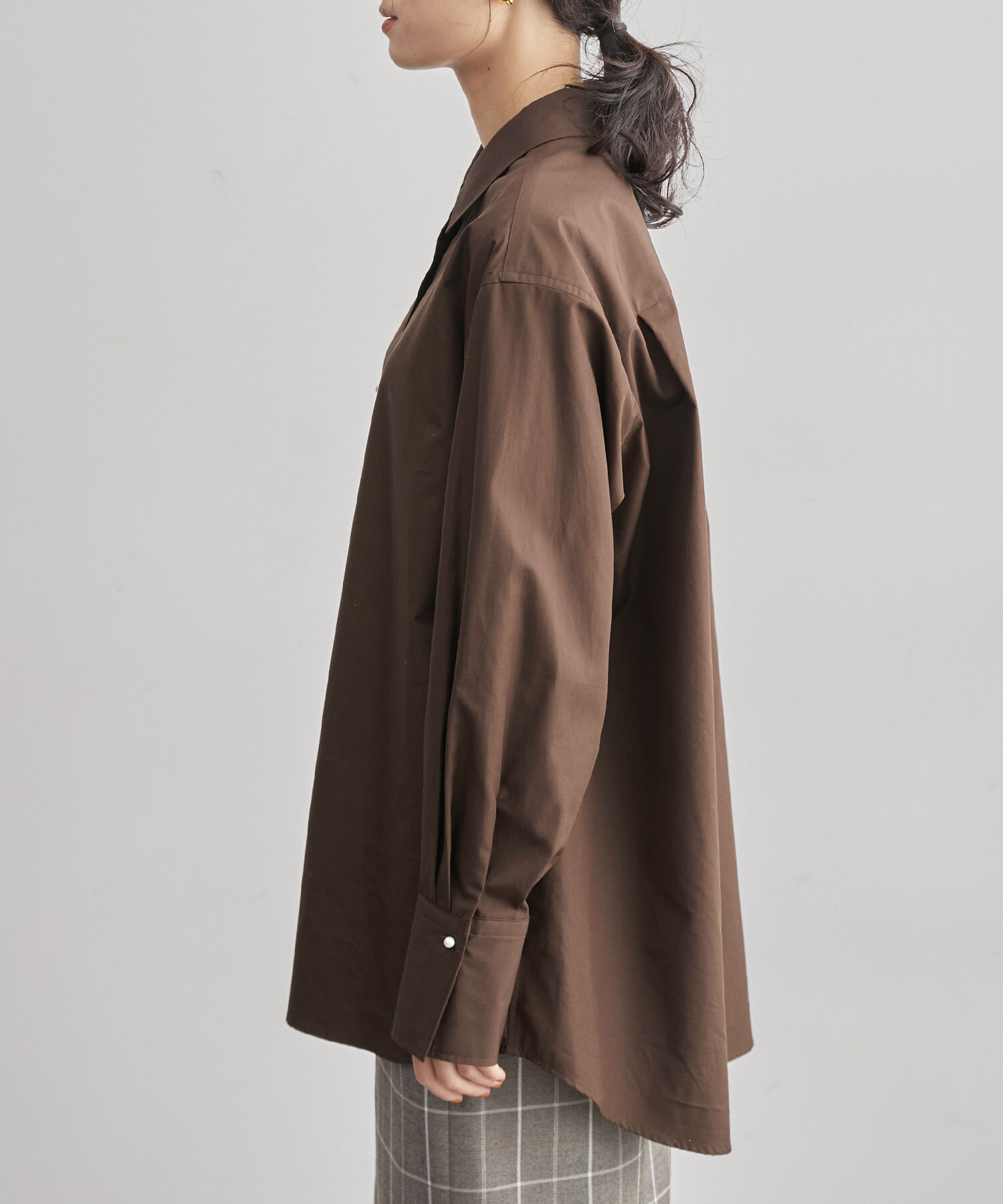 ROPE「【THOMAS MASON（トーマス メイソン）】パールボタンシャツ【雑誌掲載】」|シャツ・ブラウス|