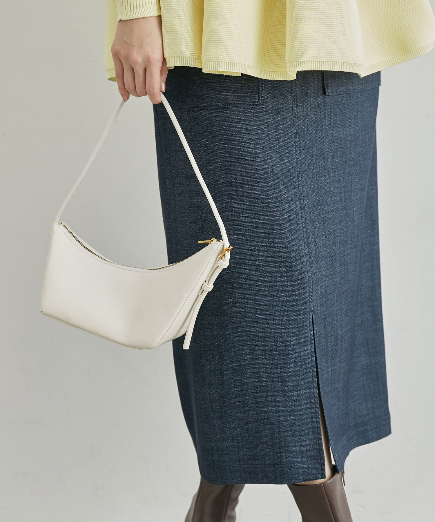 ROPE「アシンメトリーセイルフォルムバッグ」|ハンドバッグ|