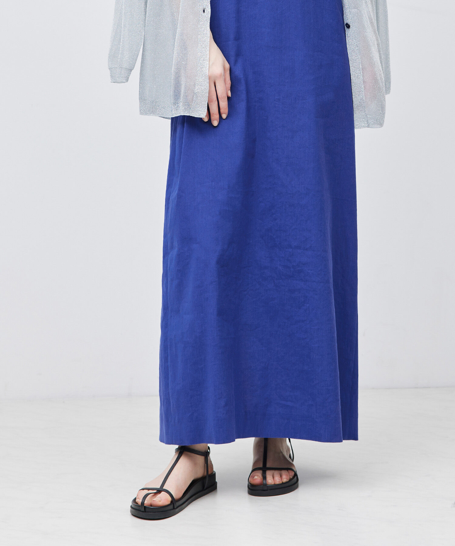 ROPE「麻混ノースリーブワンピース」|ワンピース|