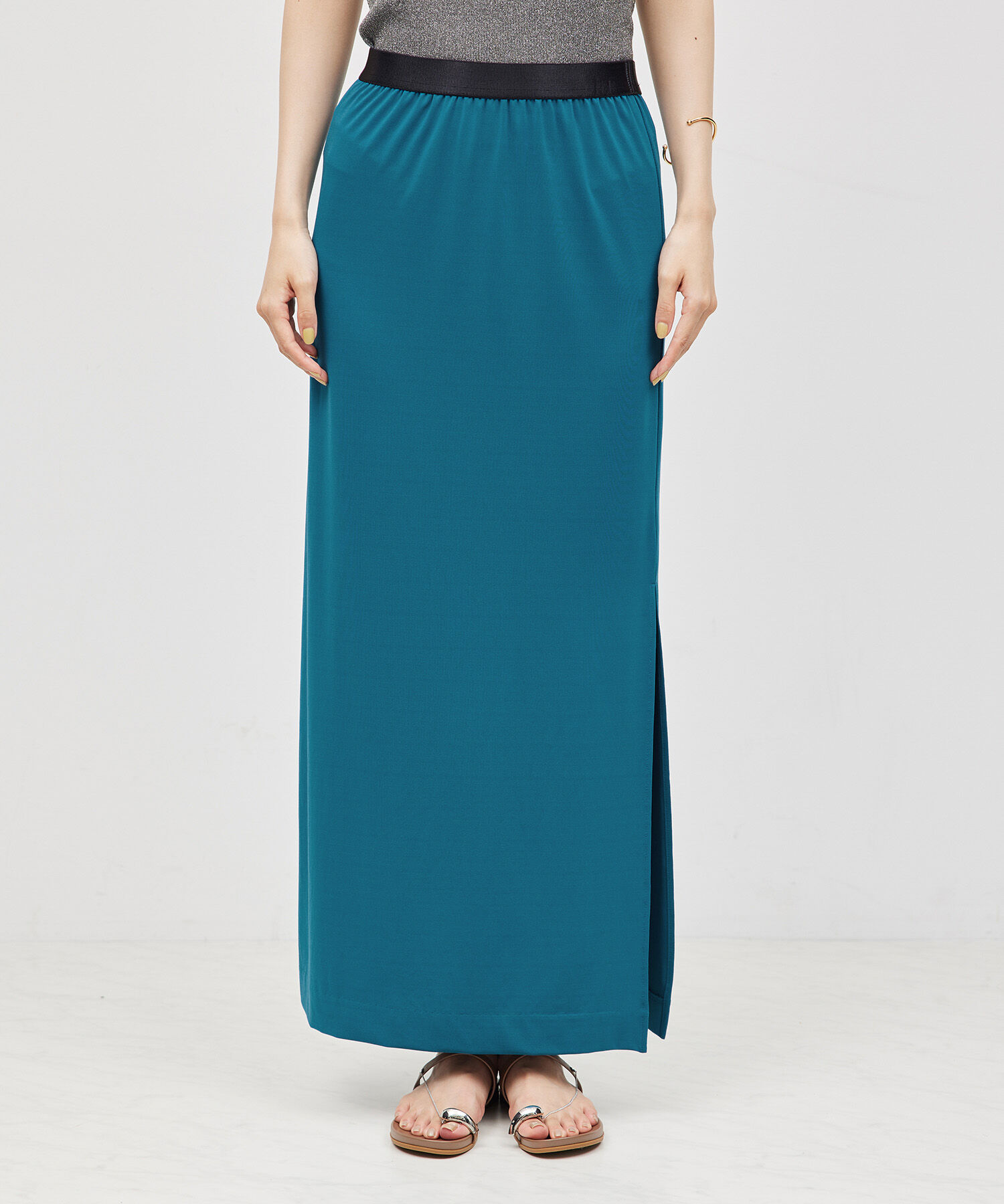 ROPE「トリアセジャージーペンシルスカート」|スカート|