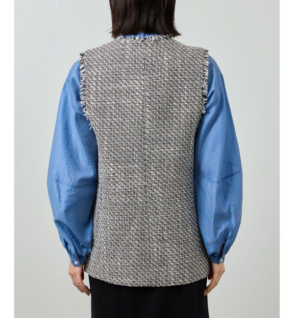 ROPE「ミックスツイードジレベスト」|ベスト・ジレ|