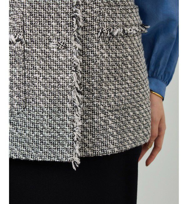 ROPE「ミックスツイードジレベスト」|ベスト・ジレ|