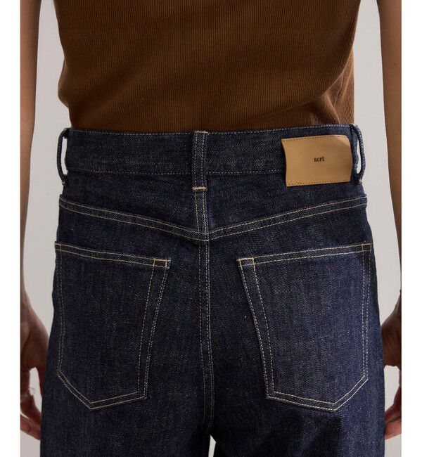 ROPE「ストレッチデニムストレートパンツ」|デニム|