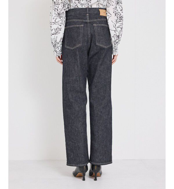 ROPE「ストレッチデニムストレートパンツ」|デニム|