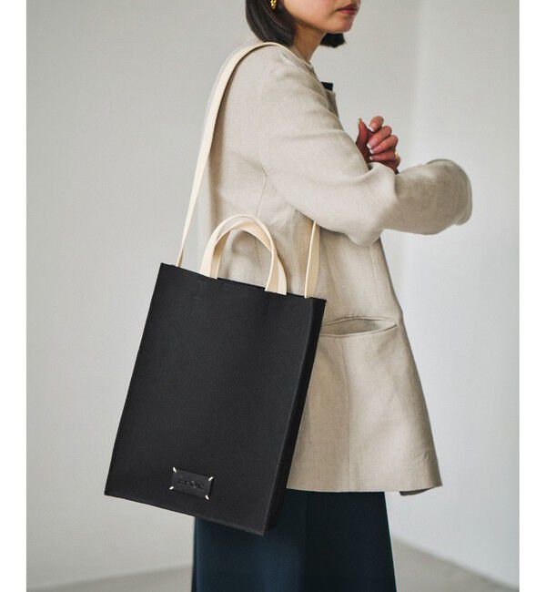 ROPE「【E'POR】GADGET PC TOTE【超軽量】【25SS】」|トートバッグ|ブラック(01)