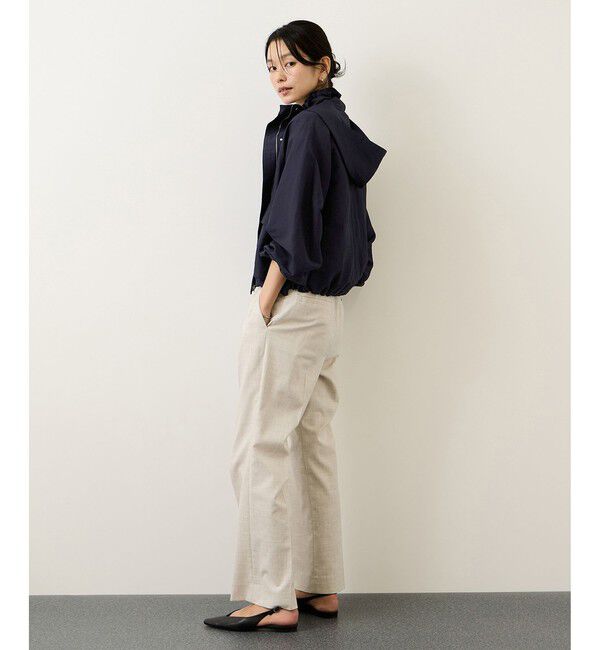 ROPE「ビスコースリネンライトマウンテンパーカー/セットアップ対応・イージーケア」|ブルゾン・スタジャン|