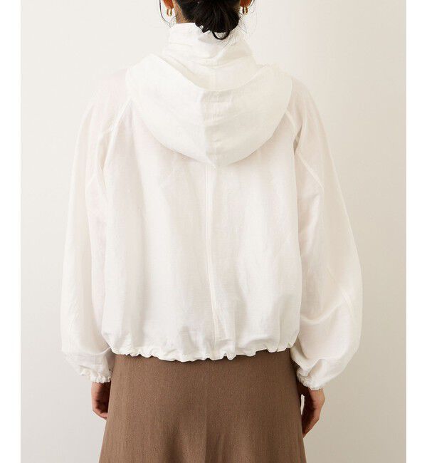 ROPE「ビスコースリネンライトマウンテンパーカー/セットアップ対応・イージーケア」|ブルゾン・スタジャン|