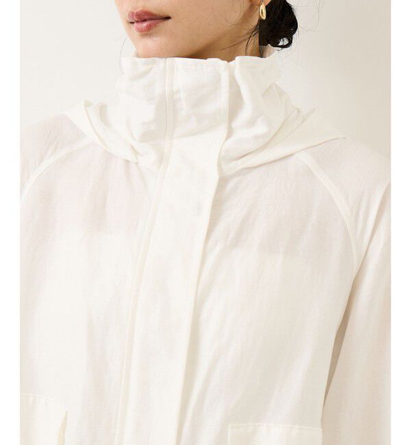 ROPE「ビスコースリネンライトマウンテンパーカー/セットアップ対応・イージーケア」|ブルゾン・スタジャン|