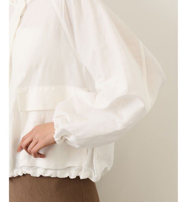 ROPE「ビスコースリネンライトマウンテンパーカー/セットアップ対応・イージーケア」|ブルゾン・スタジャン|