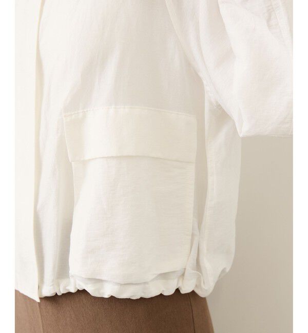 ROPE「ビスコースリネンライトマウンテンパーカー/セットアップ対応・イージーケア」|ブルゾン・スタジャン|