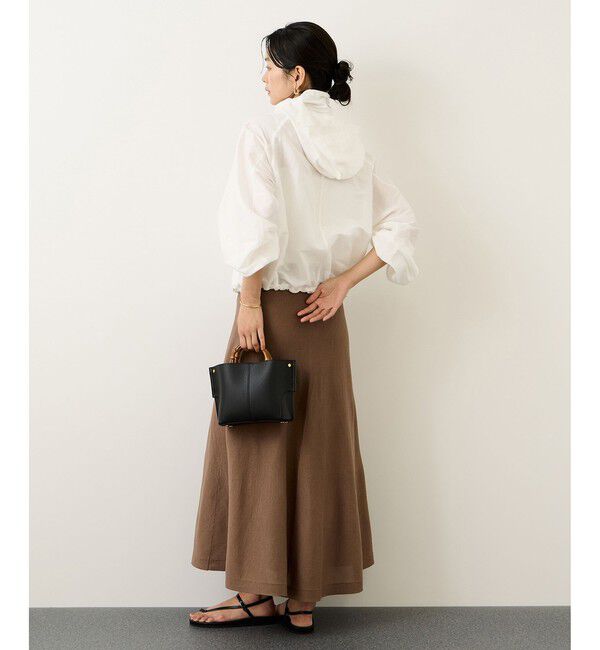 ROPE「ビスコースリネンライトマウンテンパーカー/セットアップ対応・イージーケア」|ブルゾン・スタジャン|