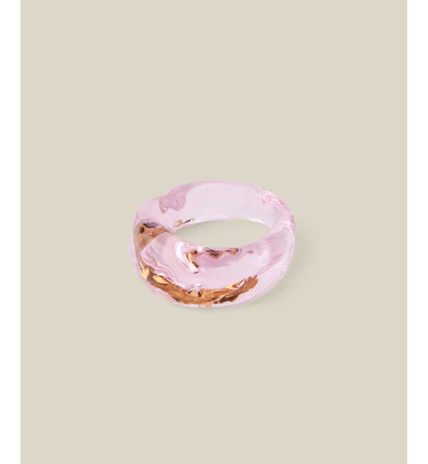ROPE「【LUCE MACCHIA（ルーチェマッキア）】 別注 Glass Ring」|リング|