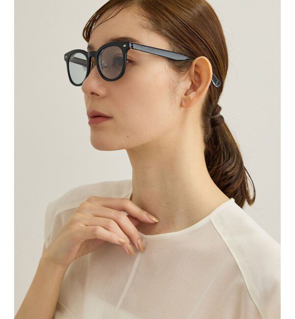 ROPE「ウェリントンフレームUVカットグラス/ケースセット」|サングラス|