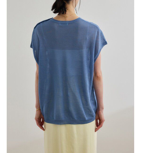 ROPE「ラミー フレンチスリーブプルオーバー/サマーニット」|ニット・セーター|