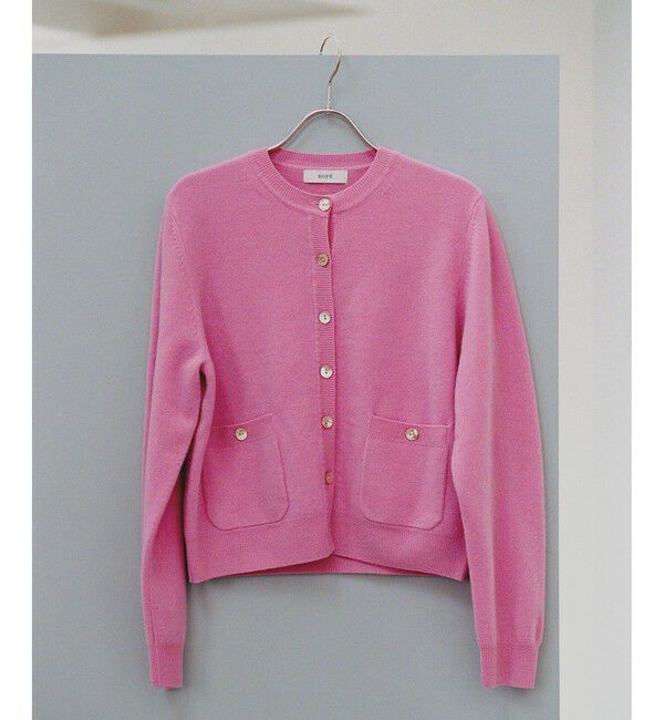 ROPE「【一部WEB限定】ウールカシミヤ ブレンドニットカーディガン/イージーケア」|カーディガン|