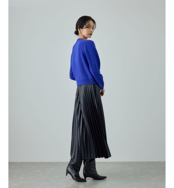 ROPE「【一部WEB限定】ウールカシミヤ ブレンドニットカーディガン/イージーケア」|カーディガン|