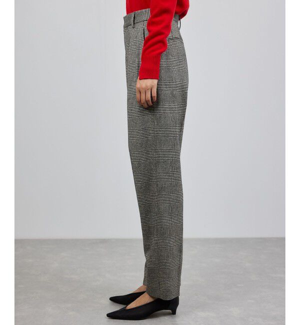 ROPE「ウールレーヨンクラシック2タックパンツ(ヘリンボーン/グレンチェック)/セットアップ対応」|その他|