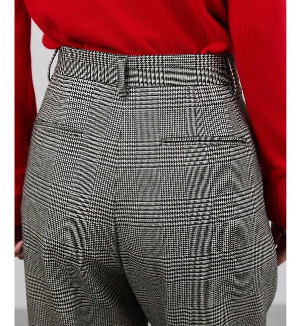 ROPE「ウールレーヨンクラシック2タックパンツ(ヘリンボーン/グレンチェック)/セットアップ対応」|その他|