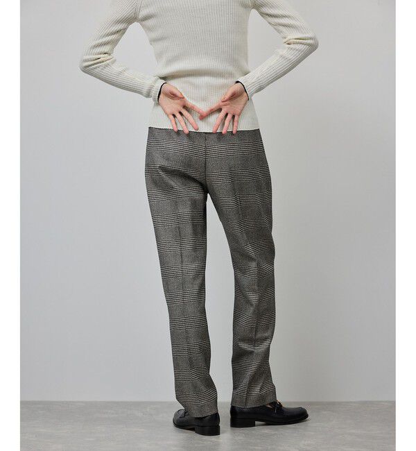 ROPE「ウールレーヨンクラシック2タックパンツ(ヘリンボーン/グレンチェック)/セットアップ対応」|その他|