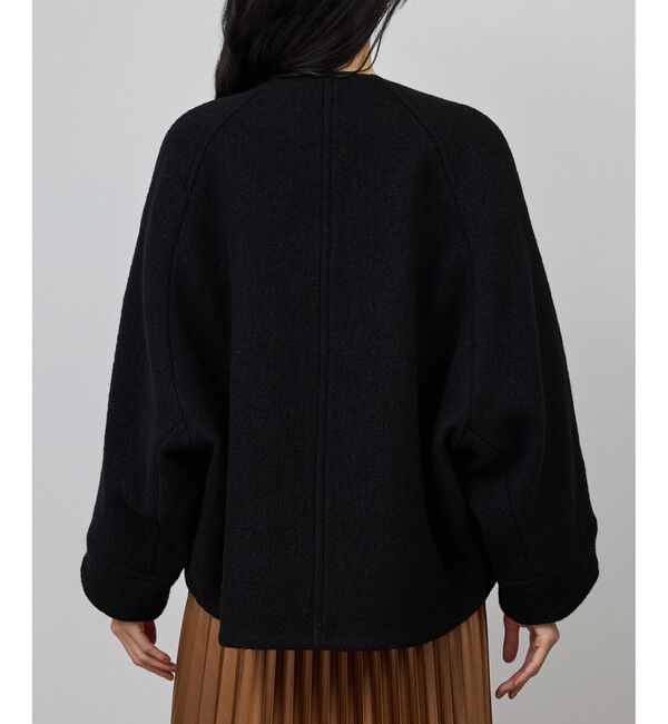 ROPE「圧縮ウールコクーンショート丈コート/Bellandi(ベランディ)」|ブルゾン・スタジャン|