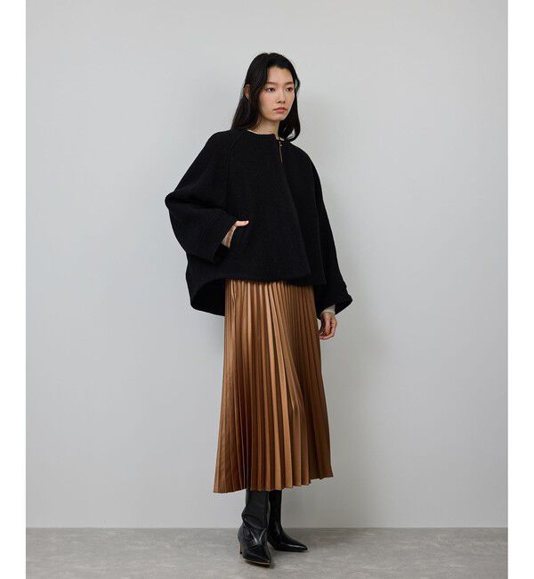 ROPE「圧縮ウールコクーンショート丈コート/Bellandi(ベランディ)」|ブルゾン・スタジャン|