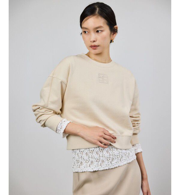 ROPE「アナグラム刺繍スウェットプルオーバー/イージーケア」|スウェット・ジャージ|