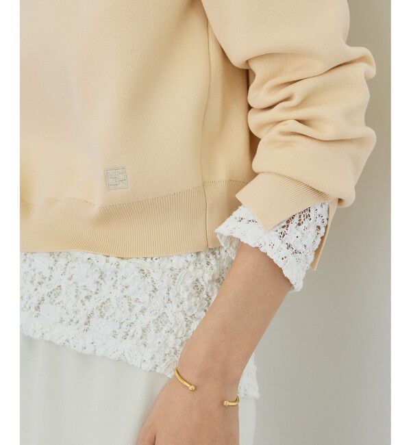 ROPE「スウェットライクコンパクトニットプルオーバー/イージーケア」|スウェット・ジャージ|