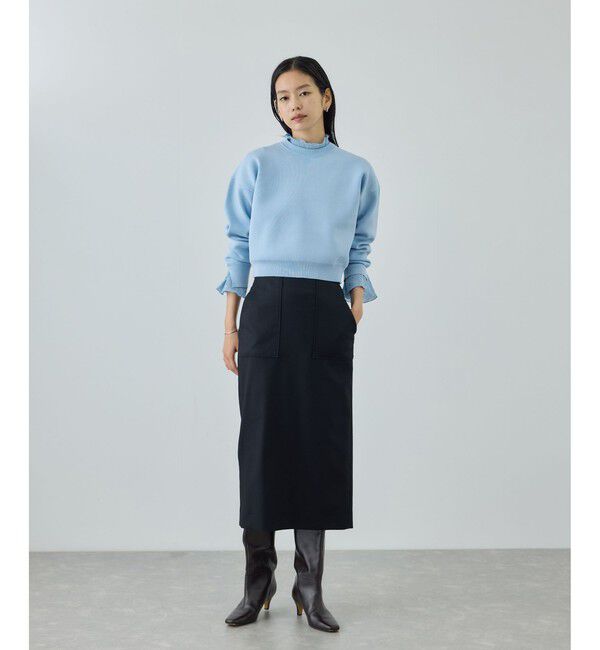 ROPE「スウェットライクコンパクトニットプルオーバー/イージーケア」|スウェット・ジャージ|