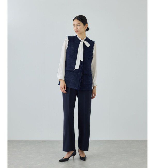 ROPE「ボウタイブラウス/イージーケア・26SS」|シャツ・ブラウス|