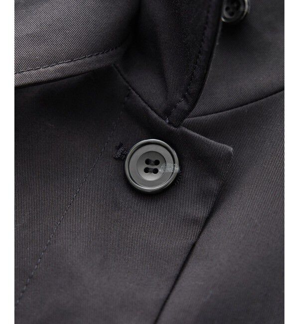 ROPE「ツイルクロス ステンカラースプリングコート」|ステンカラーコート|