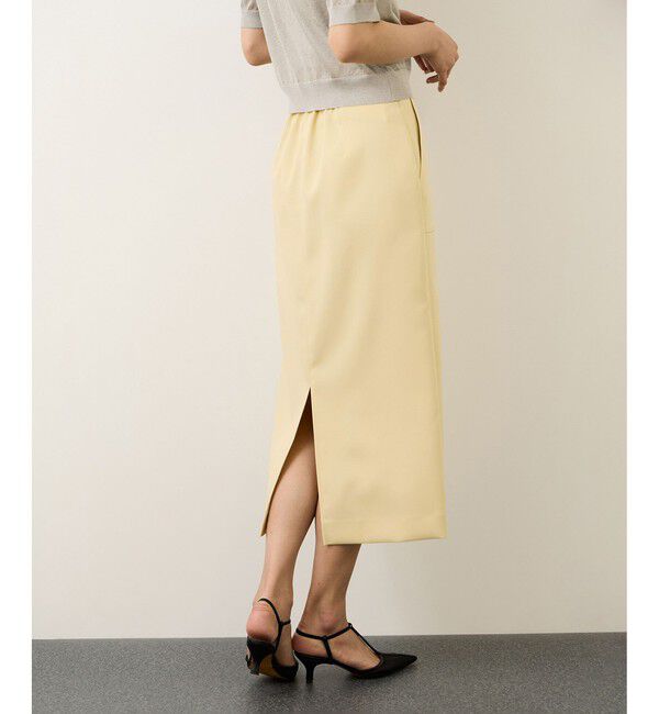 ROPE「[美人スカート]ダブルクロスポケット付きタイトスカート/イージーケア・26SS」|スカート|