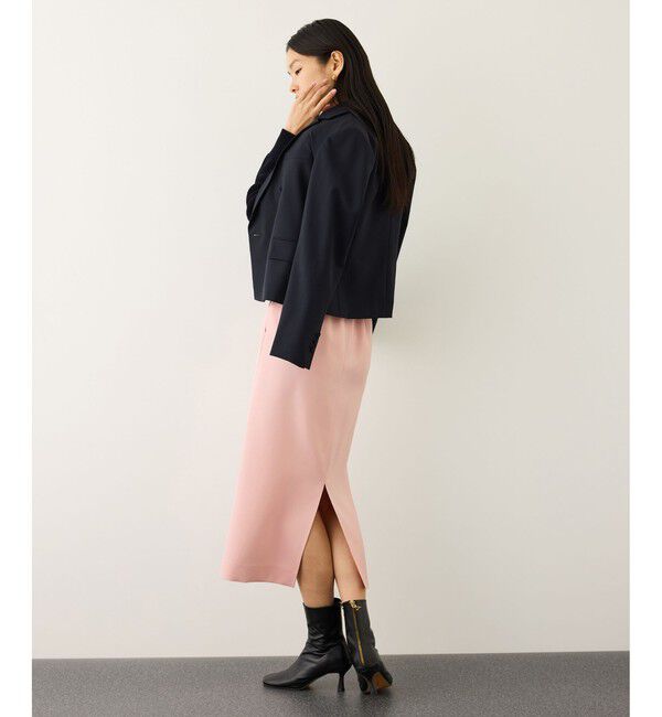 ROPE「[美人スカート]ダブルクロスポケット付きタイトスカート/イージーケア・26SS」|スカート|