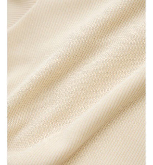 ROPE「シアーフレア袖ドッキングカットソー/イージーケア」|Tシャツ・カットソー|