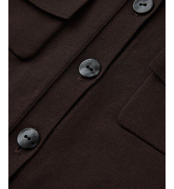 ROPE「ポケットディテールコンパクトカーディガン/イージーケア」|カーディガン|