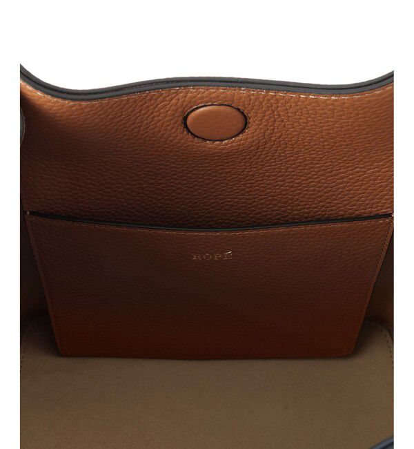 ROPE「2WAYキューブボックスレザーハンドバッグ」|ハンドバッグ|