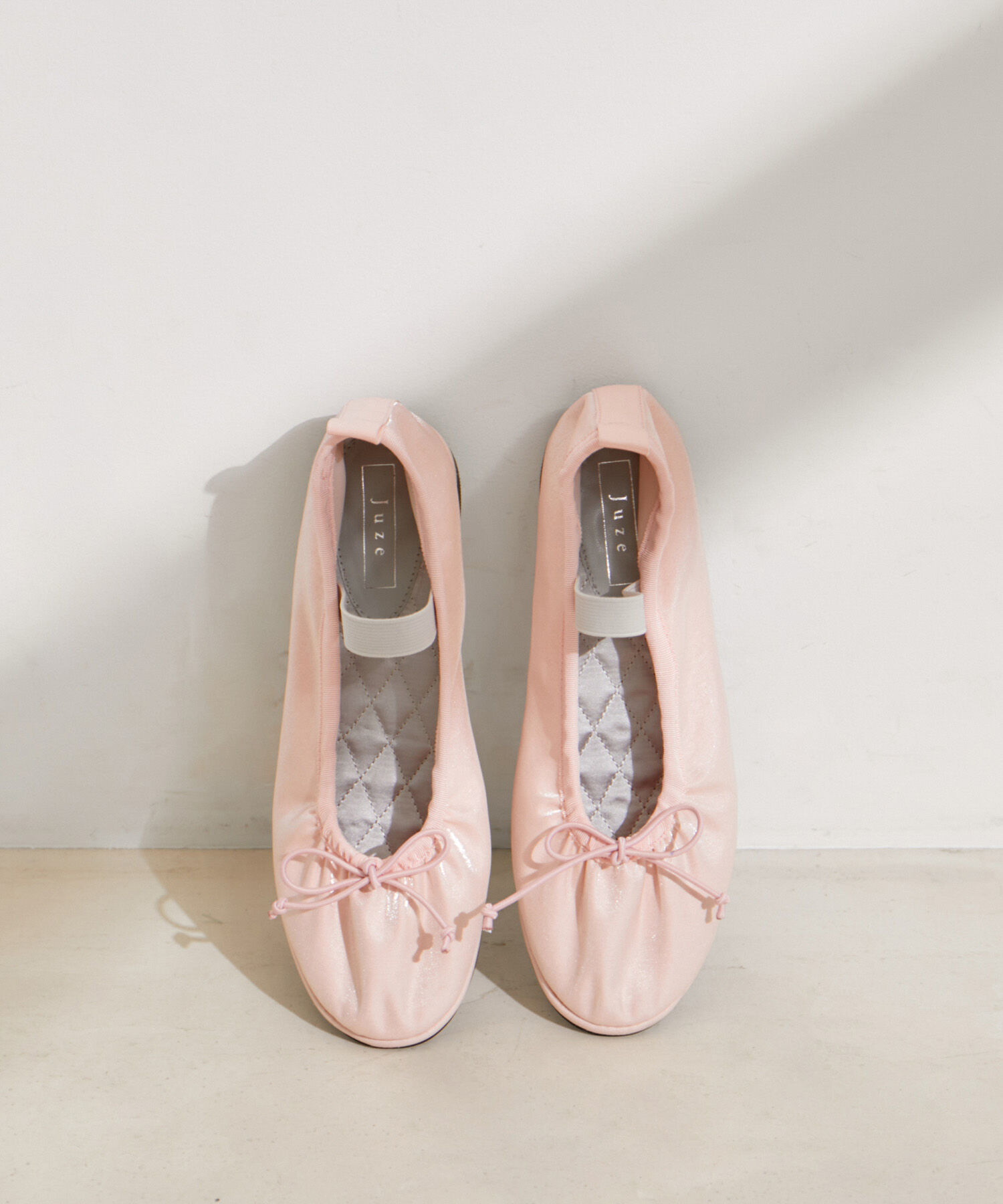 Juze「ソフトバレエシューズ」|バレエシューズ|ピンク(63)