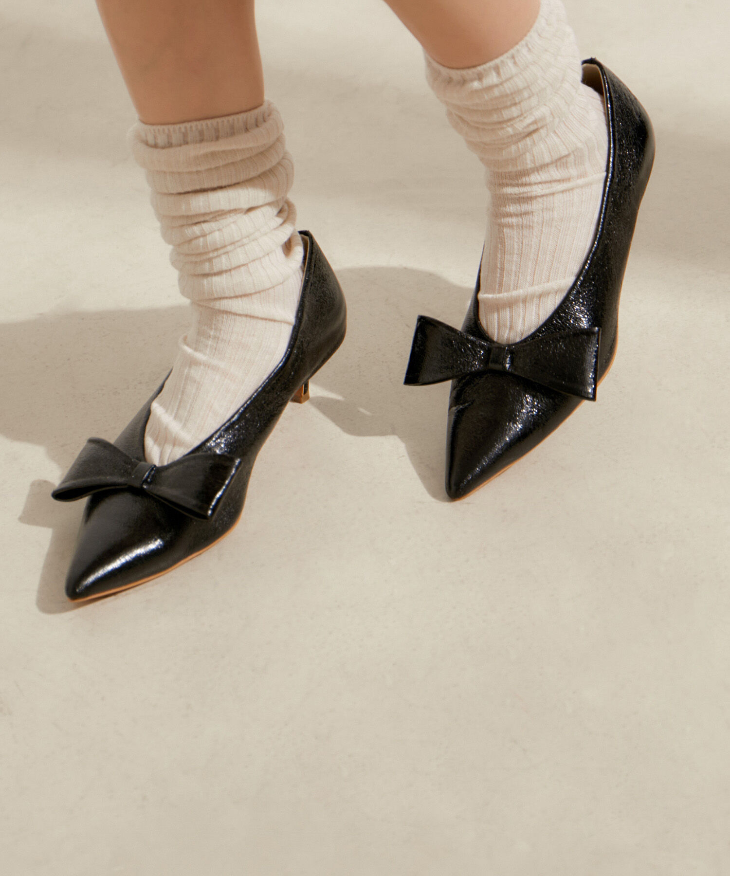 Juze「ビッグリボンパンプス【 インフルエンサーりぃさん着用 】」|パンプス|