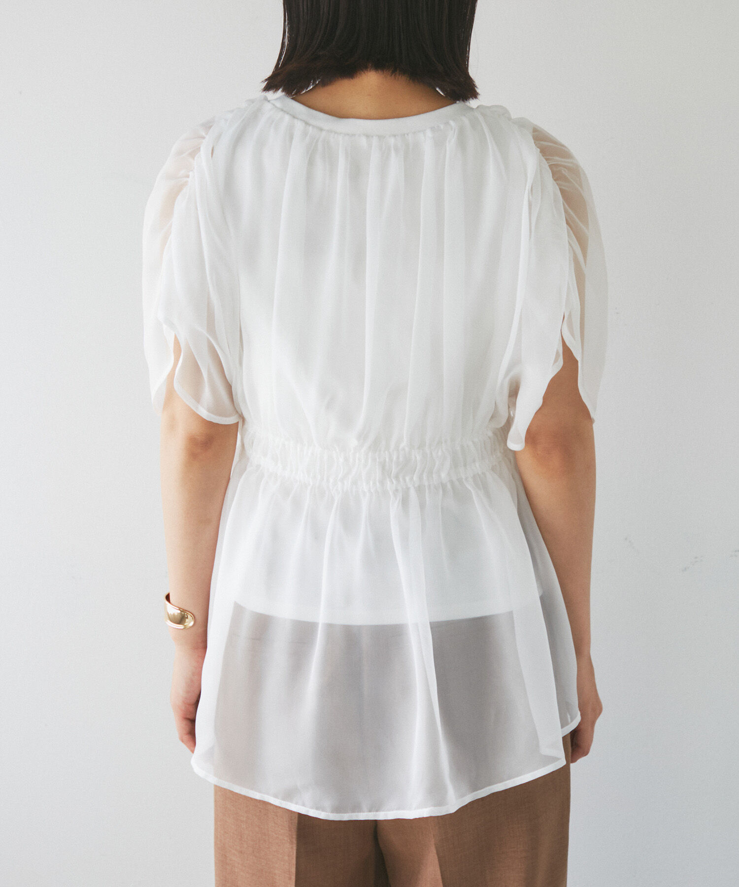 VIS「【洗える】シアードッキングプルオーバー」|Tシャツ・カットソー|