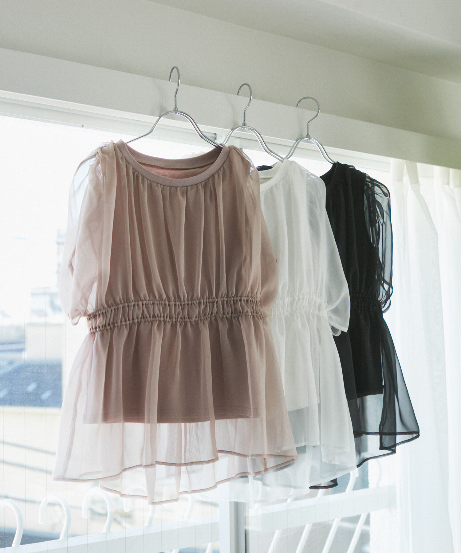 VIS「【洗える】シアードッキングプルオーバー」|Tシャツ・カットソー|