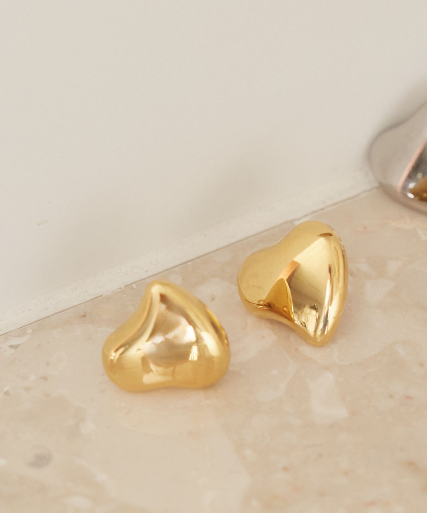 VIS「ハートピアス」|ピアス|ゴールド(90)