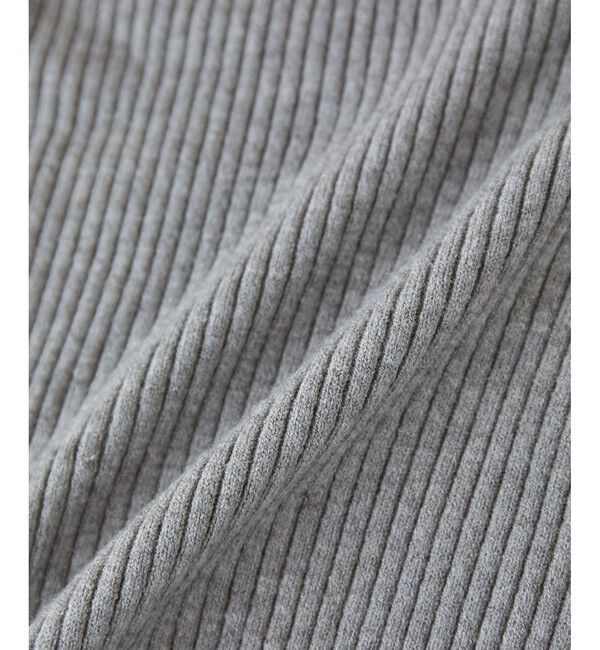 VIS「【新色追加】リブニットプチハイネックプルオーバー【低身長向けサイズ有】」|ニット・セーター|