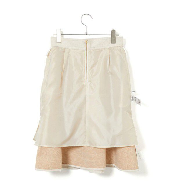 VIS「【洗える】ジャージメルトンニーレングスセミフレアスカート」|スカート|