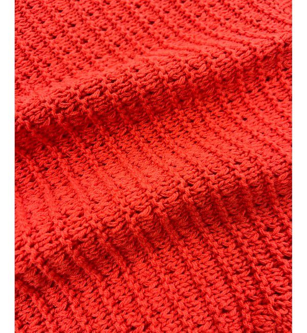 VIS「透かし編みニットプルオーバー」|ニット・セーター|