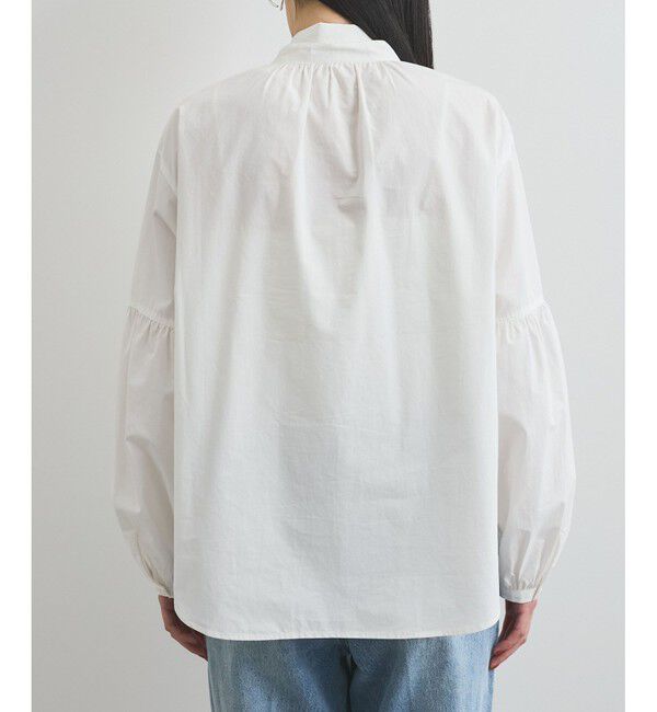 VIS「【洗える】アソートボウタイブラウス(デニム＆シャツ)」|シャツ・ブラウス|