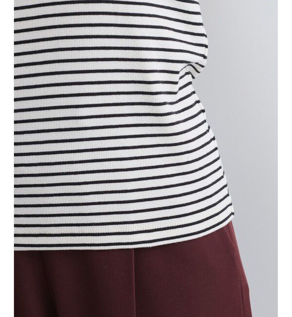 VIS「【静電気防止/洗える 】ハイネック裏起毛テレコカットソー」|Tシャツ・カットソー|