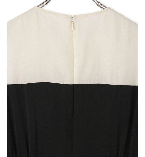 VIS「【VIS DRESS】チュールフラワードッキングワンピース」|ワンピース|