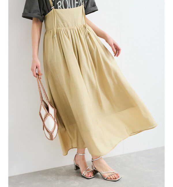 VIS「Aラインキャミワンピース」|ワンピース|