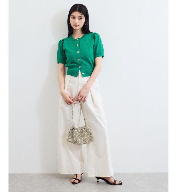 VIS「【洗える】マリンデザインバギーパンツ」|チノ|