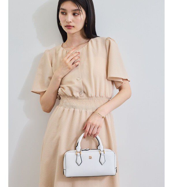 VIS「フレアスリーブサッカーワンピース」|ワンピース|